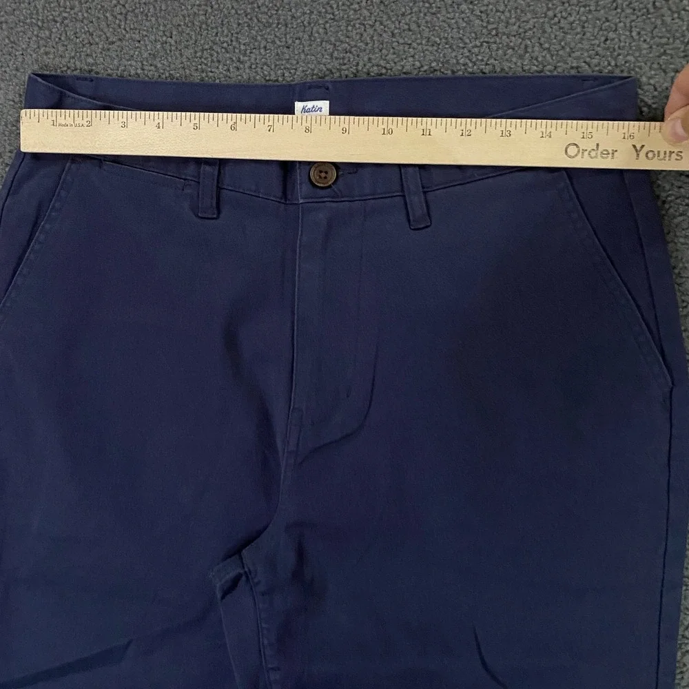 Katin Kraft Pant size 32x31 Chino Stretch Twill Skate Surf Blue‎ NEW